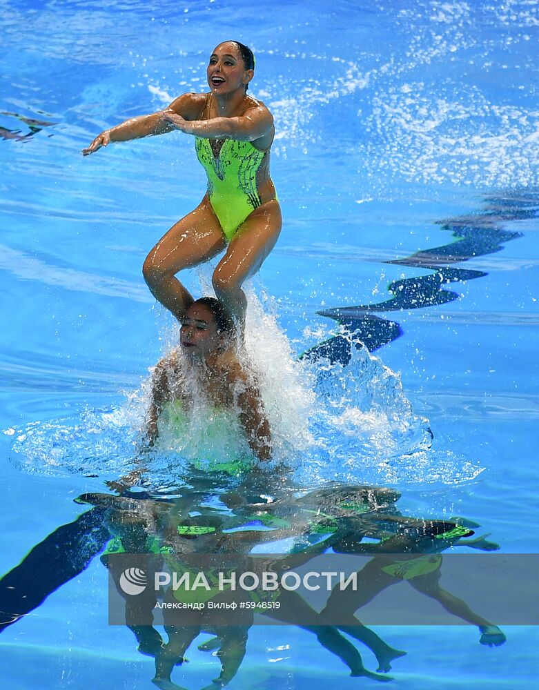 Чемпионат мира FINA 2019. Синхронное плавание. Группы. Техническая программа