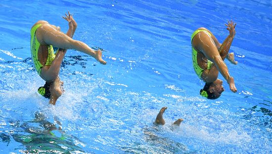 Чемпионат мира FINA 2019. Синхронное плавание. Группы. Техническая программа