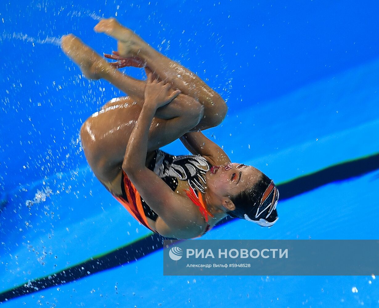 Чемпионат мира FINA 2019. Синхронное плавание. Группы. Техническая программа