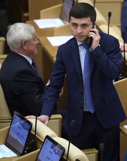 Пленарное заседание Госдумы РФ