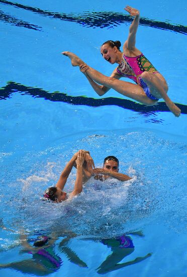 Чемпионат мира FINA 2019. Синхронное плавание. Группы. Техническая программа