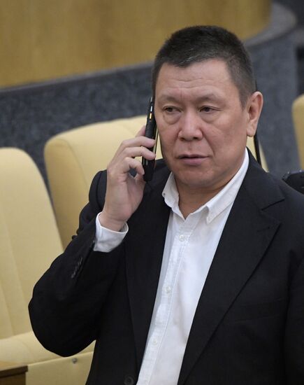 Пленарное заседание Госдумы РФ