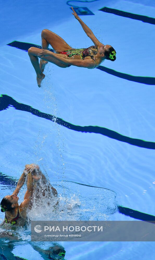 Чемпионат мира FINA 2019. Синхронное плавание. Группы. Техническая программа