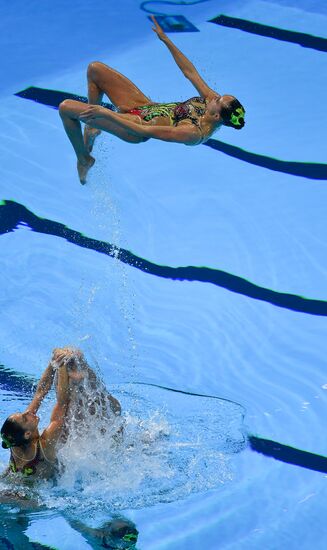 Чемпионат мира FINA 2019. Синхронное плавание. Группы. Техническая программа