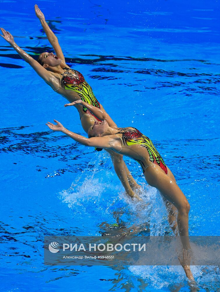 Чемпионат мира FINA 2019. Синхронное плавание. Группы. Техническая программа