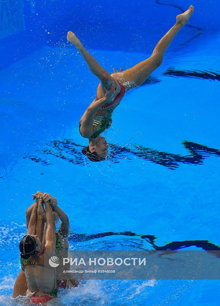 Чемпионат мира FINA 2019. Синхронное плавание. Группы. Техническая программа
