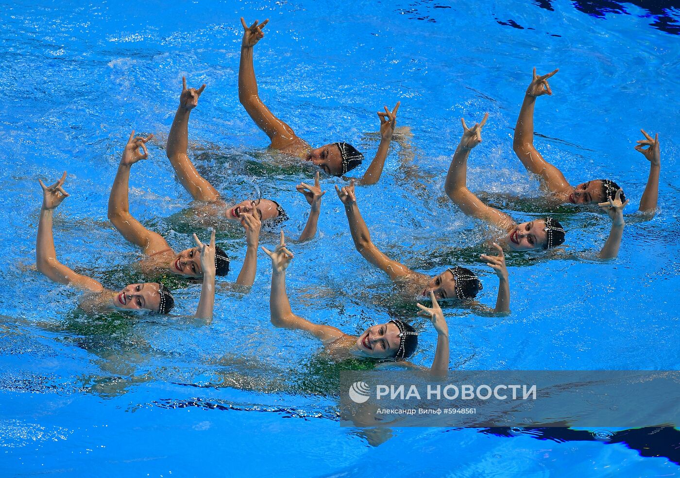 Чемпионат мира FINA 2019. Синхронное плавание. Группы. Техническая программа