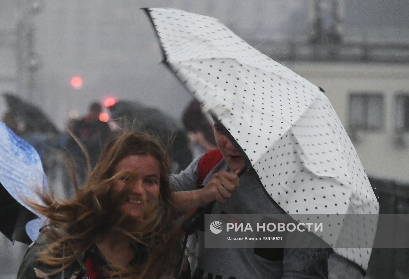 Дождь в Москве