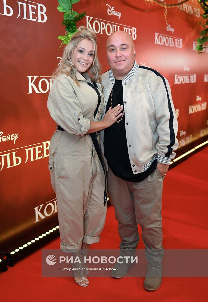 Премьера фильма "Король Лев"