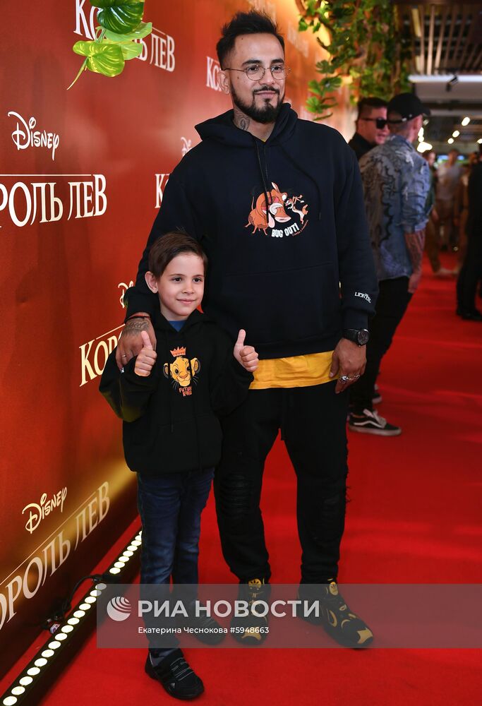 Премьера фильма "Король Лев"