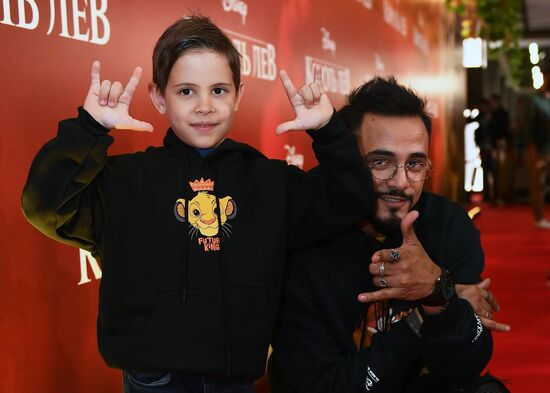 Премьера фильма "Король Лев"