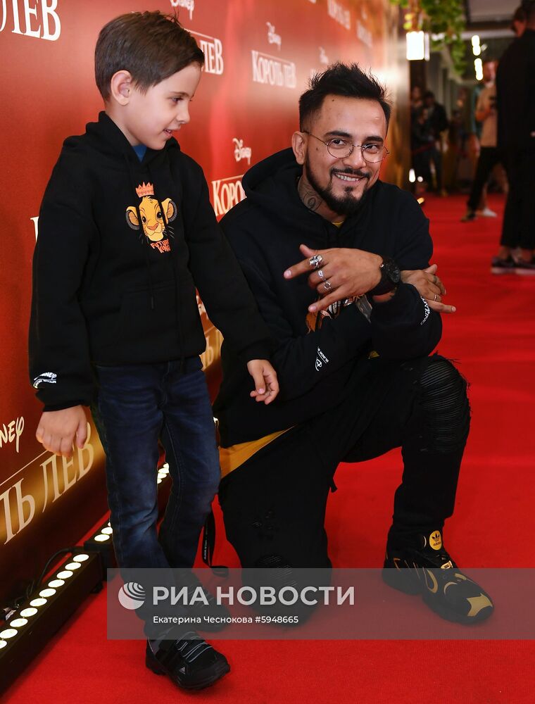 Премьера фильма "Король Лев"