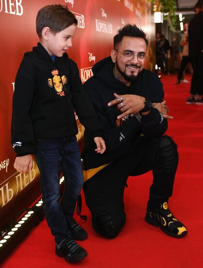 Премьера фильма "Король Лев"