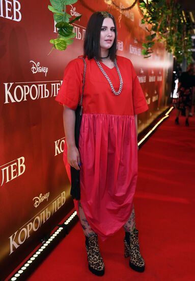 Премьера фильма "Король Лев"