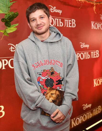 Премьера фильма "Король Лев"