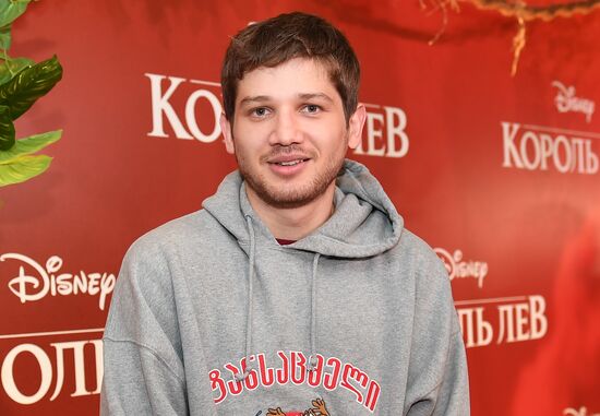 Премьера фильма "Король Лев"