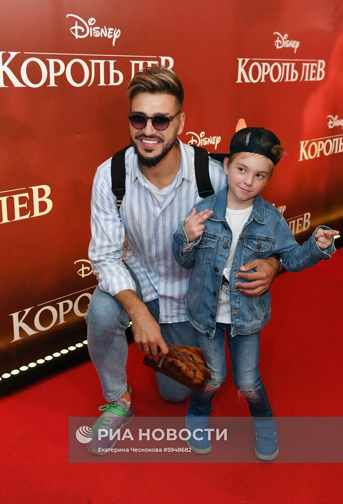 Премьера фильма "Король Лев"