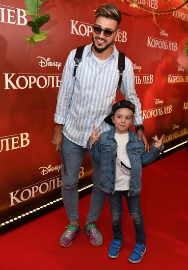 Премьера фильма "Король Лев"