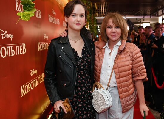 Премьера фильма "Король Лев"