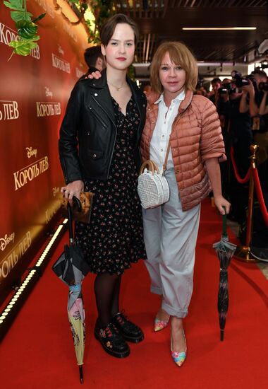 Премьера фильма "Король Лев"