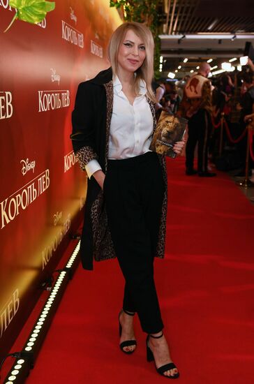 Премьера фильма "Король Лев"