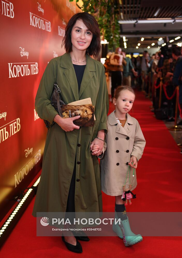 Премьера фильма "Король Лев"