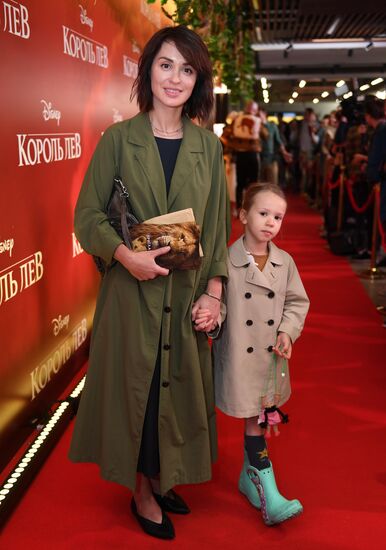 Премьера фильма "Король Лев"