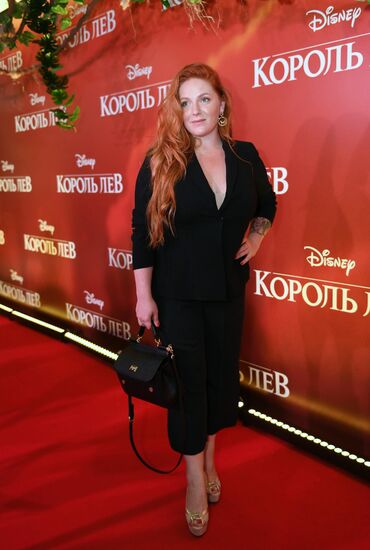 Премьера фильма "Король Лев"