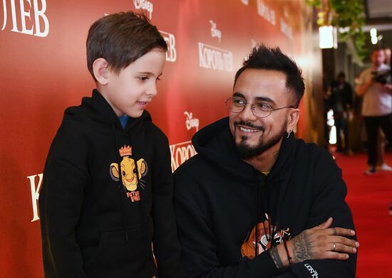 Премьера фильма "Король Лев"