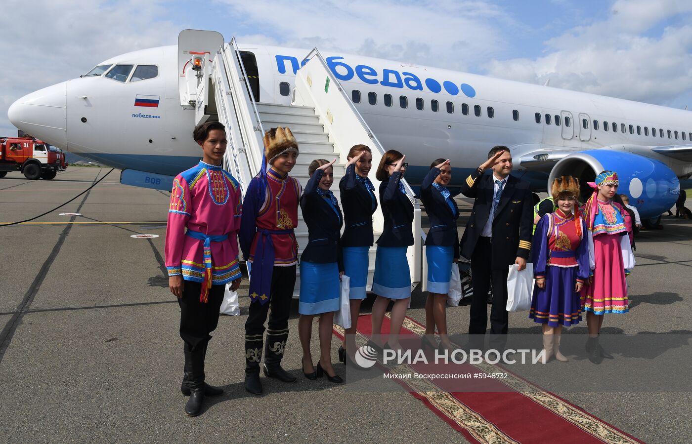 Первый рейс авиакомпании «Победа» из Москвы в Горно-Алтайск