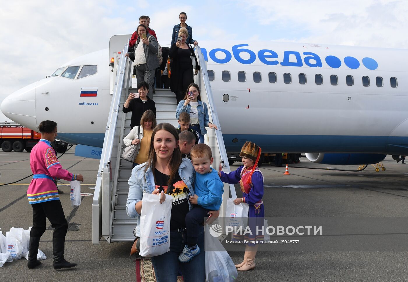 Первый рейс авиакомпании «Победа» из Москвы в Горно-Алтайск