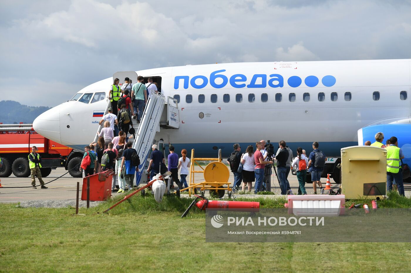 Первый рейс авиакомпании «Победа» из Москвы в Горно-Алтайск