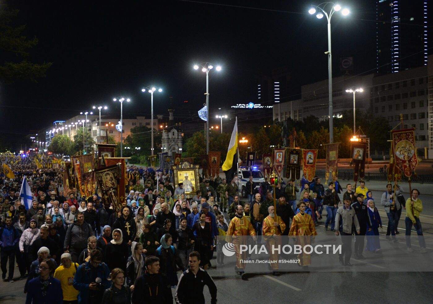 Царский крестный ход в Екатеринбурге