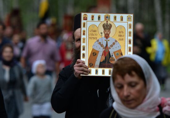Царский крестный ход в Екатеринбурге