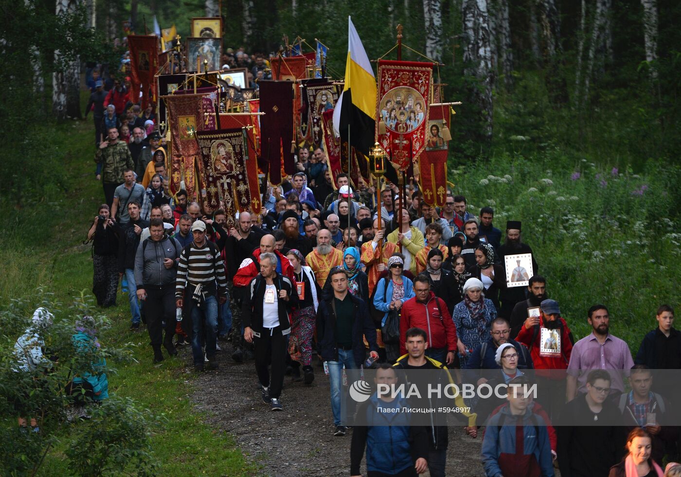 Царский крестный ход в Екатеринбурге