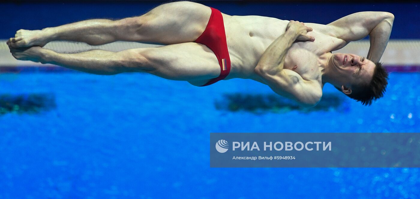 Чемпионат мира FINA 2019. Прыжки в воду. Мужчины. Трамплин 3 м