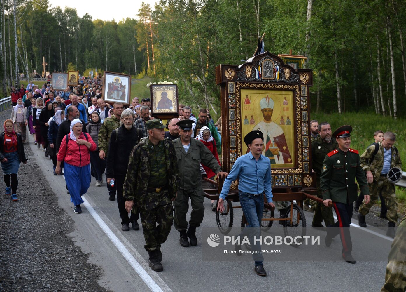 Царский крестный ход в Екатеринбурге