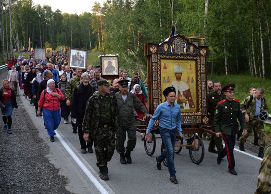Царский крестный ход в Екатеринбурге