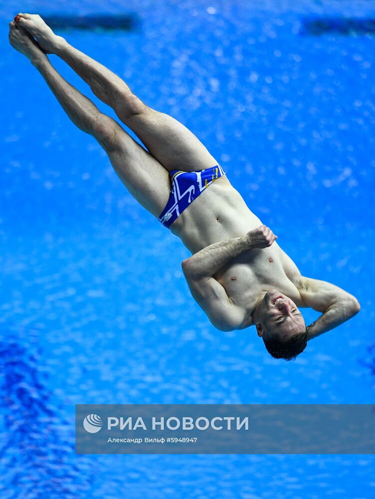 Чемпионат мира FINA 2019. Прыжки в воду. Мужчины. Трамплин 3 м