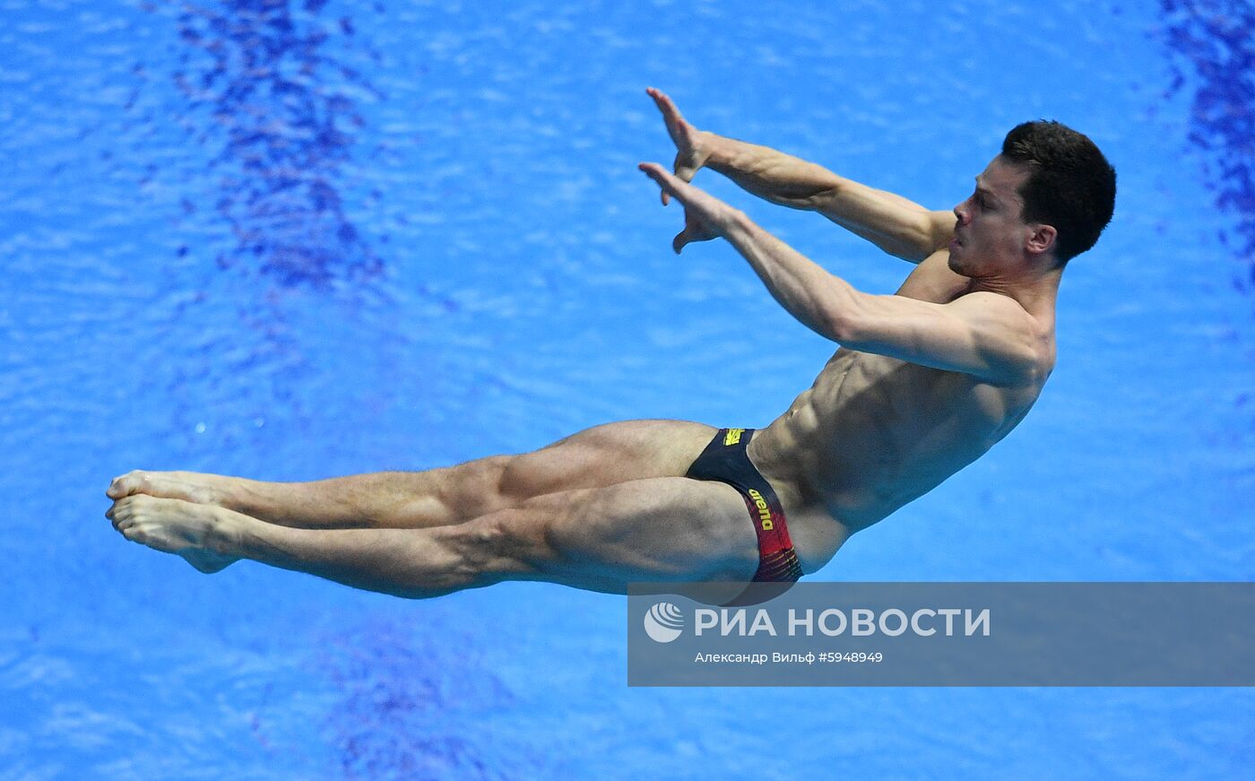 Чемпионат мира FINA 2019. Прыжки в воду. Мужчины. Трамплин 3 м