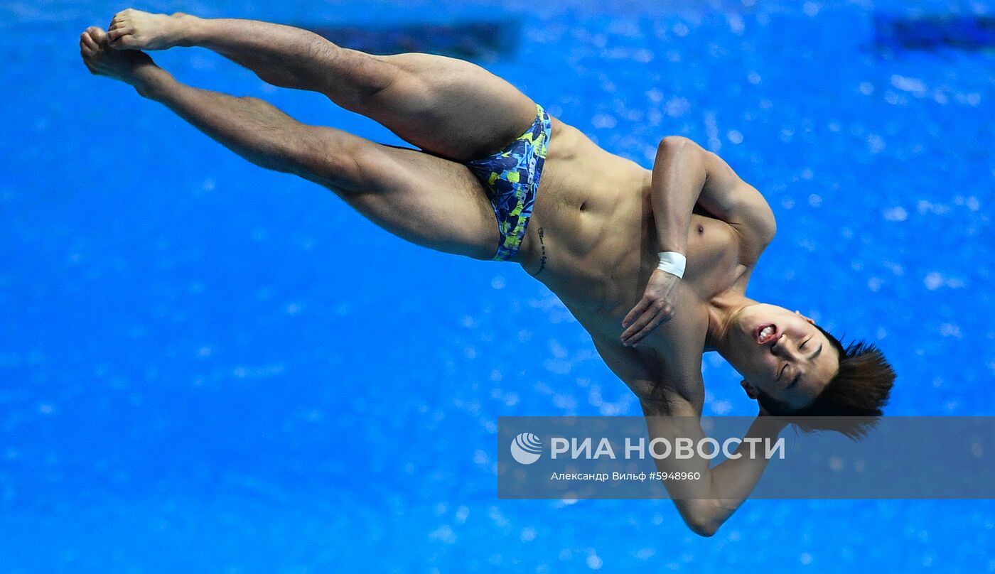 Чемпионат мира FINA 2019. Прыжки в воду. Мужчины. Трамплин 3 м