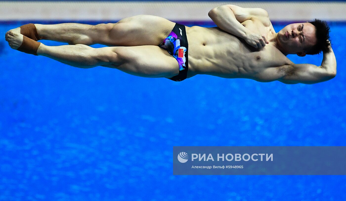 Чемпионат мира FINA 2019. Прыжки в воду. Мужчины. Трамплин 3 м