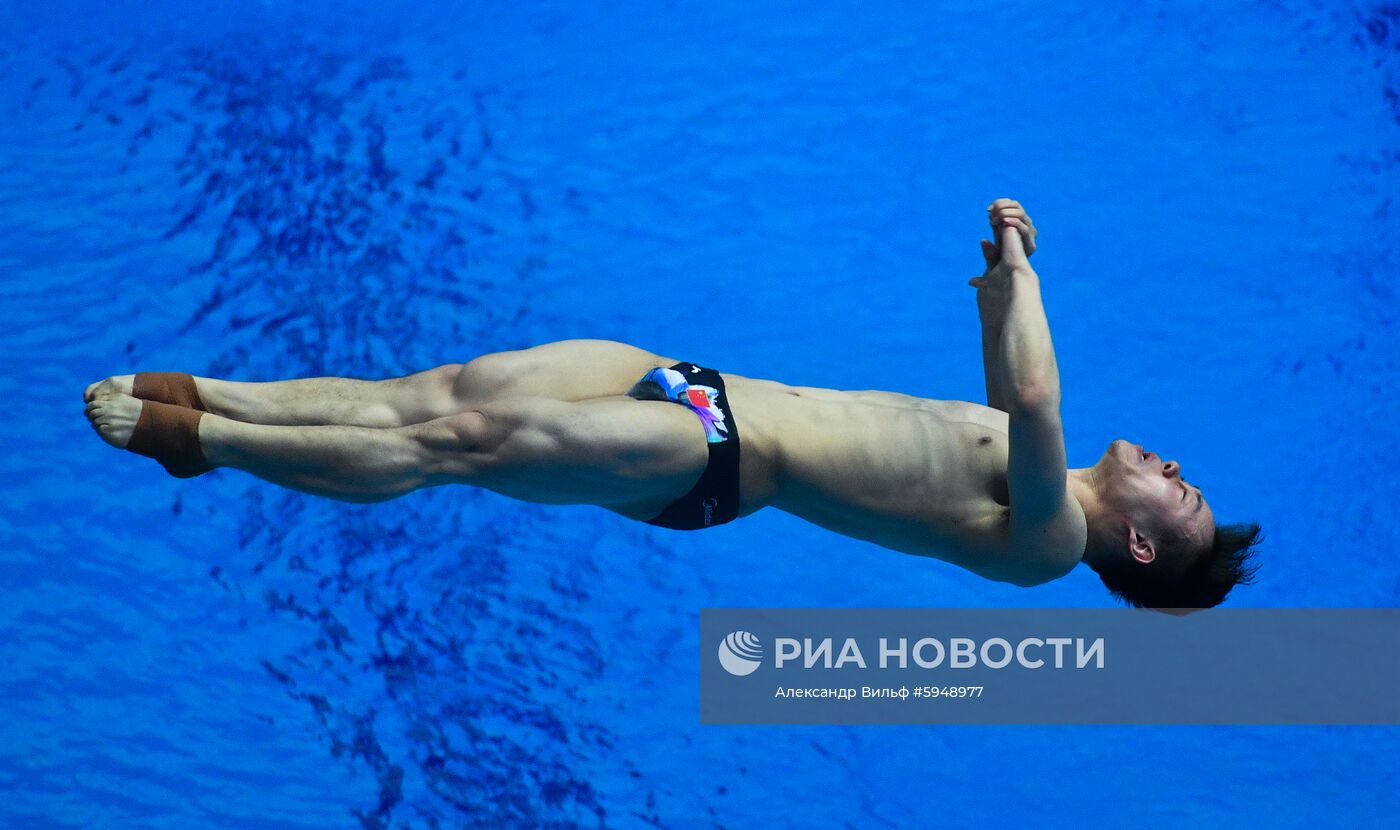 Чемпионат мира FINA 2019. Прыжки в воду. Мужчины. Трамплин 3 м