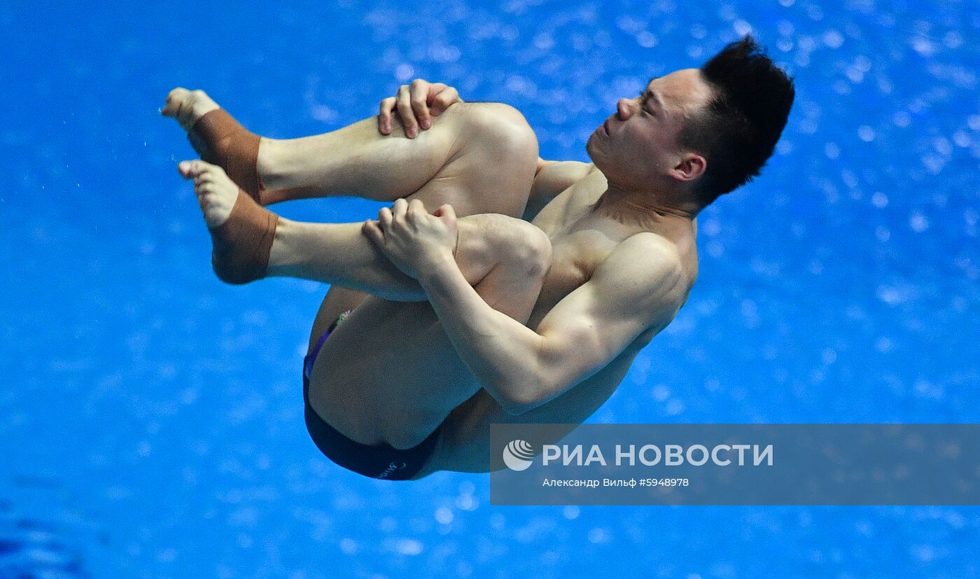 Чемпионат мира FINA 2019. Прыжки в воду. Мужчины. Трамплин 3 м