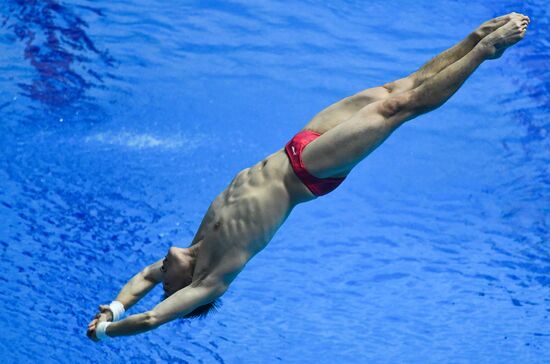 Чемпионат мира FINA 2019. Прыжки в воду. Мужчины. Трамплин 3 м