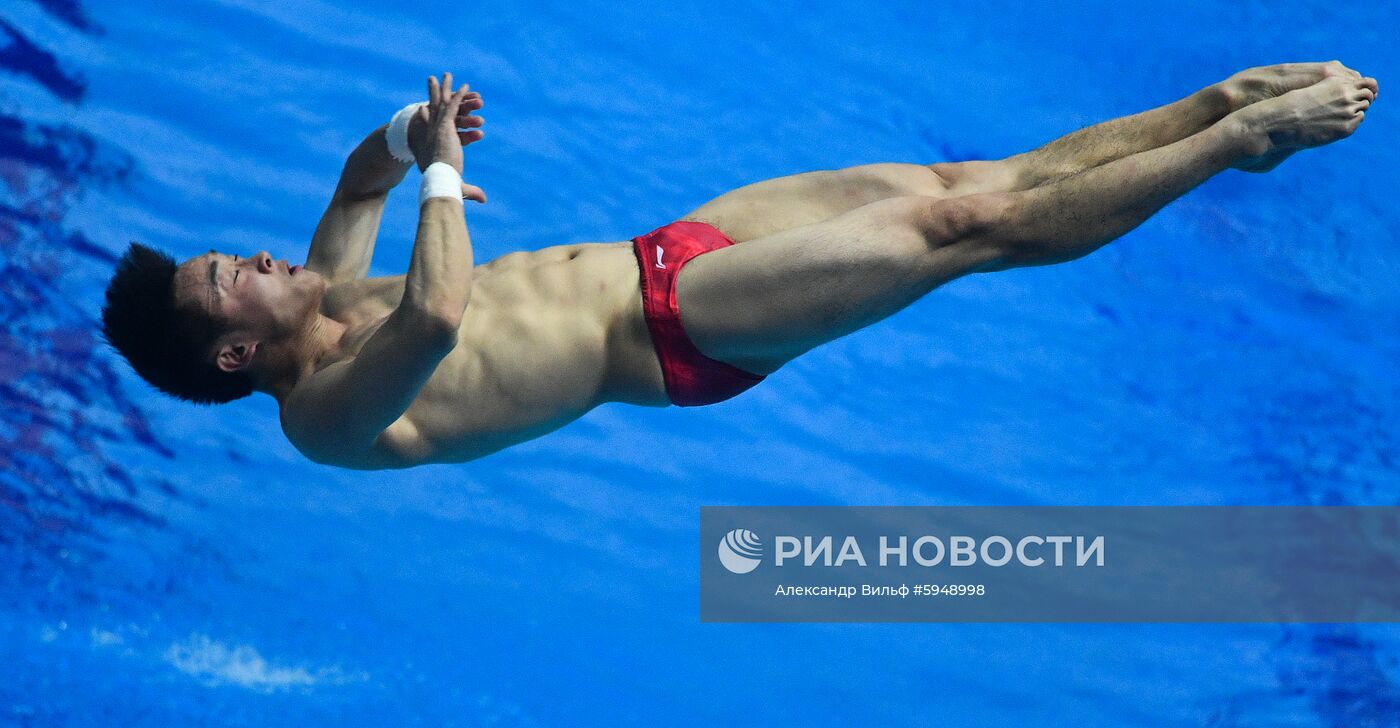 Чемпионат мира FINA 2019. Прыжки в воду. Мужчины. Трамплин 3 м