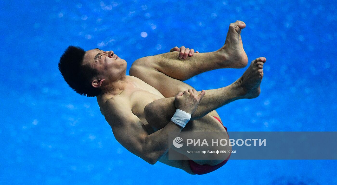 Чемпионат мира FINA 2019. Прыжки в воду. Мужчины. Трамплин 3 м