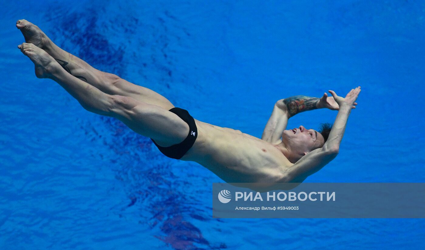 Чемпионат мира FINA 2019. Прыжки в воду. Мужчины. Трамплин 3 м