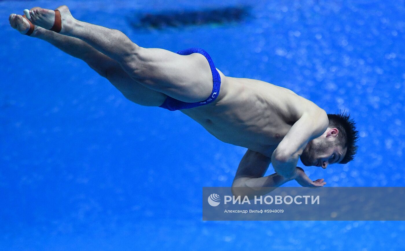 Чемпионат мира FINA 2019. Прыжки в воду. Мужчины. Трамплин 3 м