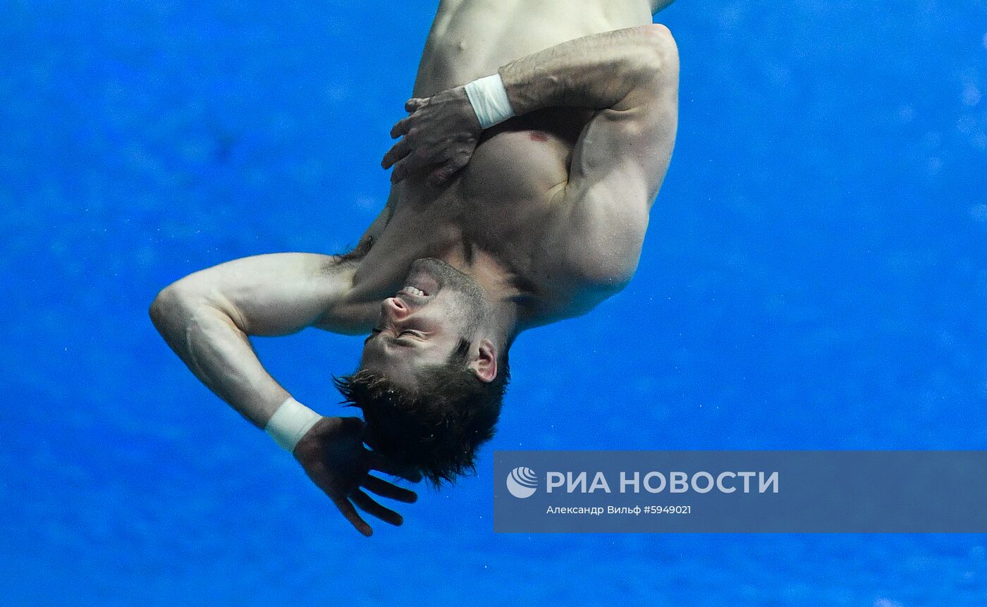 Чемпионат мира FINA 2019. Прыжки в воду. Мужчины. Трамплин 3 м